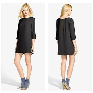 NWOT NORDSTROM TILDON black mini sheath keyhole dress size XS new without tags
